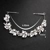 Headdress Tiara Rhinestone Flower Headband Bridal Headband Hair Jewelry Bridal Flower Hairband
