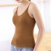 Красивая спинка майка жилет, женский бюстгальтер с подкладкой для груди цельный бюстгальтер с внутренней подкладкой и внешним верхом