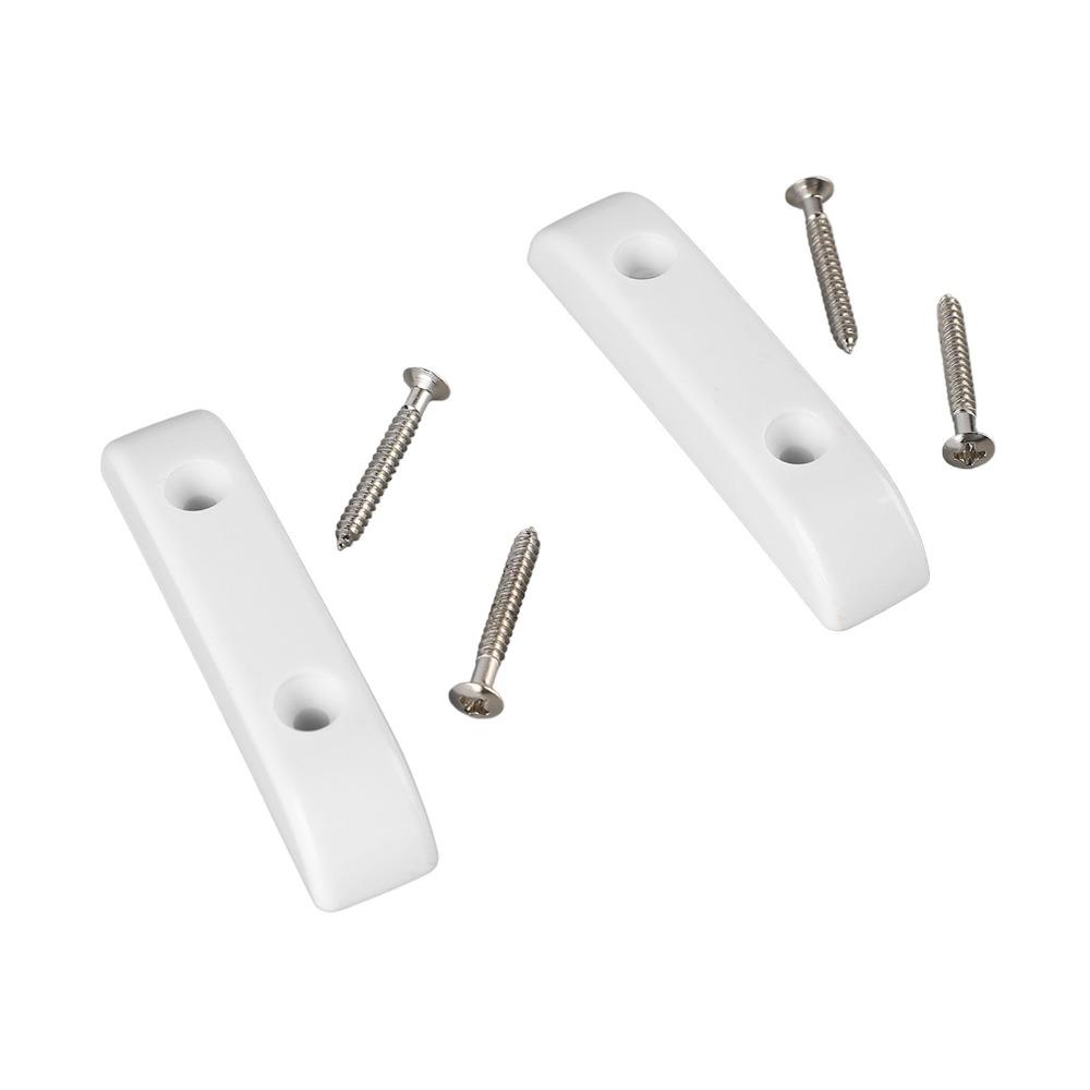 4PCS White Bass Guitar Thumb Rest Plastic Bass Finger Rest Premium Bass Thumb Rest  Guitar