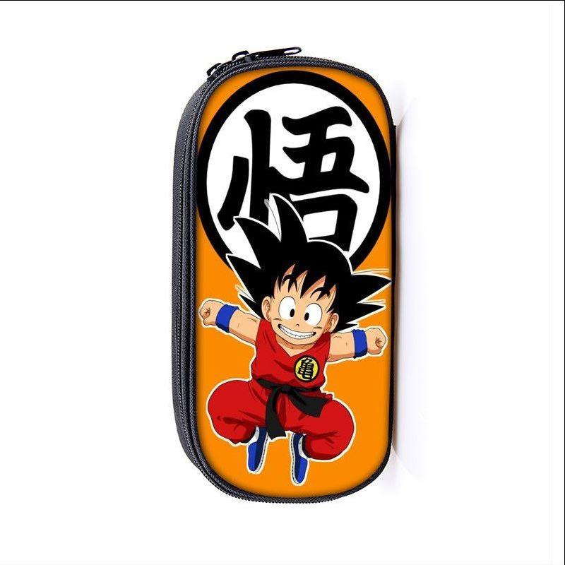 Пенал Dragonball однослойный вертикальный квадратный детский пенал из полиэстера