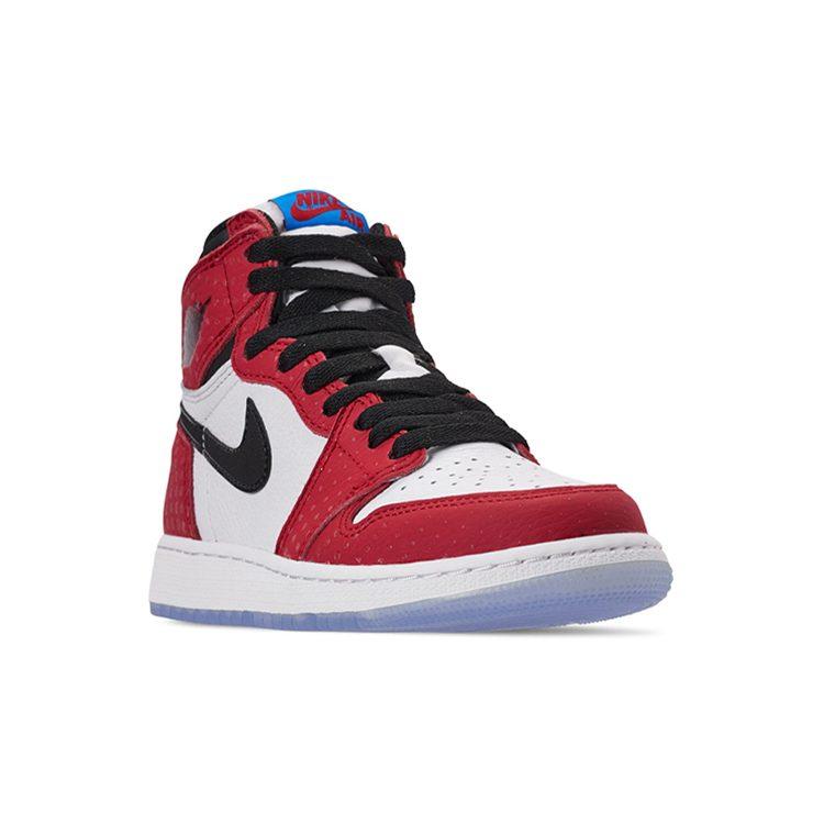 Jordan 1 Ретро Высокие Человек-Паук История Происхождения GS 575441-602