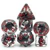 Cusdie Милые Животные Набор Кубиков DnD Из Смолы D4 D6 D8 D10 D% D12 D20 Многогранные Кубики для D&D Pathfinder Настольных Ролевых Игр