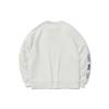 Li Ning CF Wan Shi Bu Gong Series Round Neck Pullover Sweatshirt Unisex Sweatshirt White AWDQ378-1