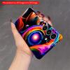 2DFlat Samsung phone case Cosmic Rainbow Woman Art Phone Case Applicable to Galaxy S23 S24 S25ULTRA S26 A12 A14 A15 A16 A54 A55