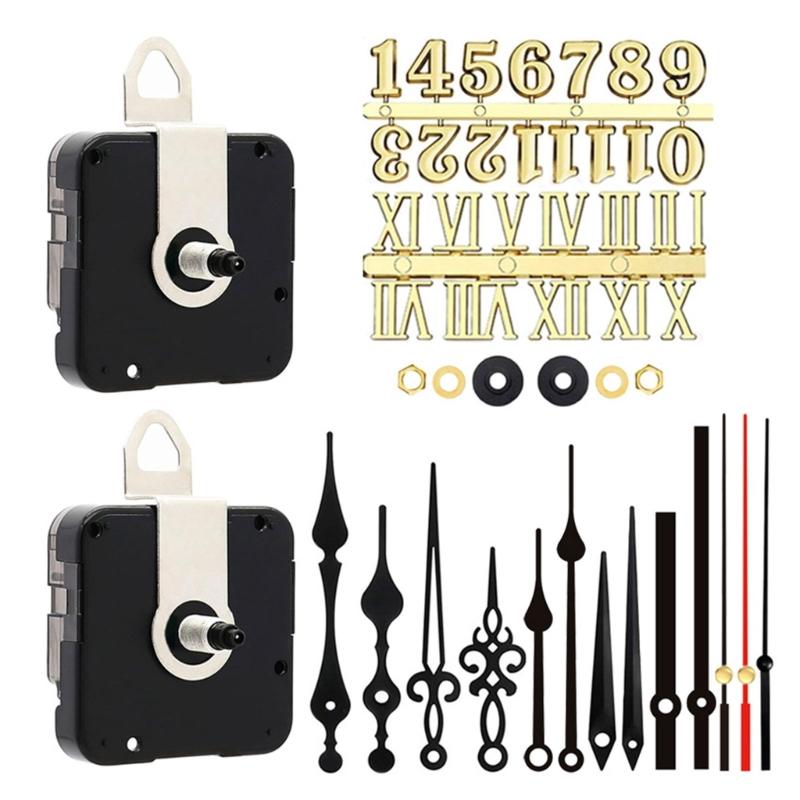 Quartzs Pendulums Clock Movement Mechanism Repair Parts Replacement with Hands and Pendulums for Clock Repair DIY