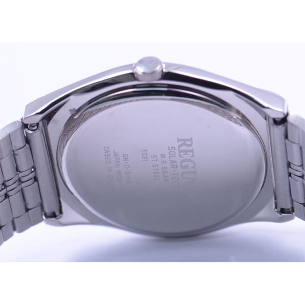 Citizen Мужской RS25-0041C ( Смотреть REGUNO Мужские) Круглые часы из серебристой нержавеющей стали, аналоговые