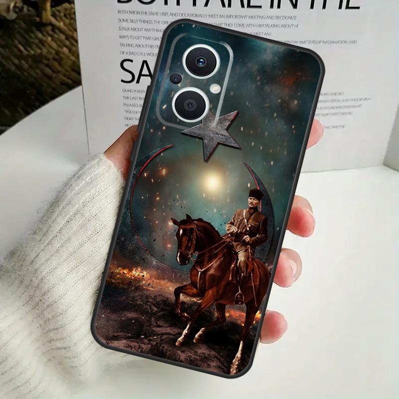 Чехол с изображением турецкого Мустафы Кемаля Ататюрка для OPPO Reno 8 7 6 5 4 Lite 8T 5Z 4Z 10 11F OPPO Find X5 X6 Pro X2 Neo X3 Lite