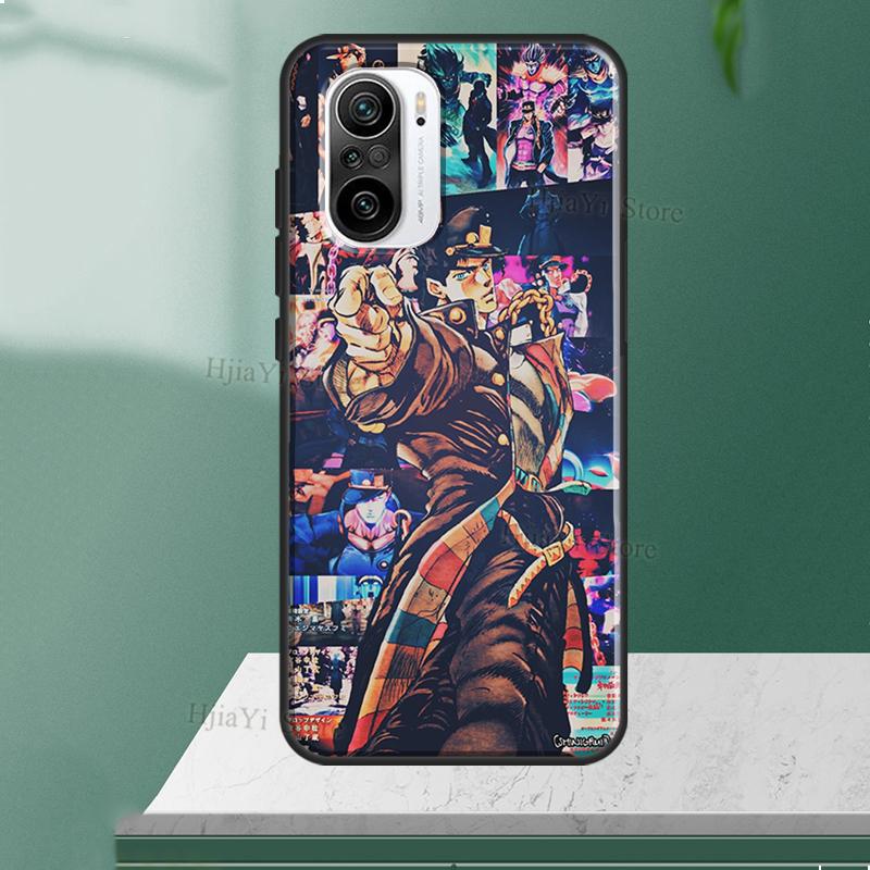 Чехол JoJo Bizarre Adventure для Xiaomi 11T Pro, чехол для Xiaomi Mi 11 Lite Ultra POCO X3 NFC F3 M3 M4 Pro