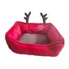 Christmas Dog Bed Cat House Pet Sofa Sleeping for Household Indoor Puppy