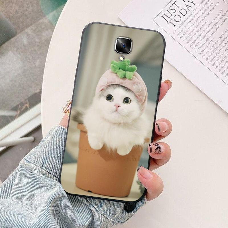 For Oneplus 3 3T Case Soft TPU astronaut Silicone Phone Cover for Oneplus 3 3T 5T Cases Black Bumper Funda One plus 3T 5 T
