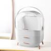 Makeup Organizer Storage Box with Drawers Large Capacity Handle Design Makeup Storage