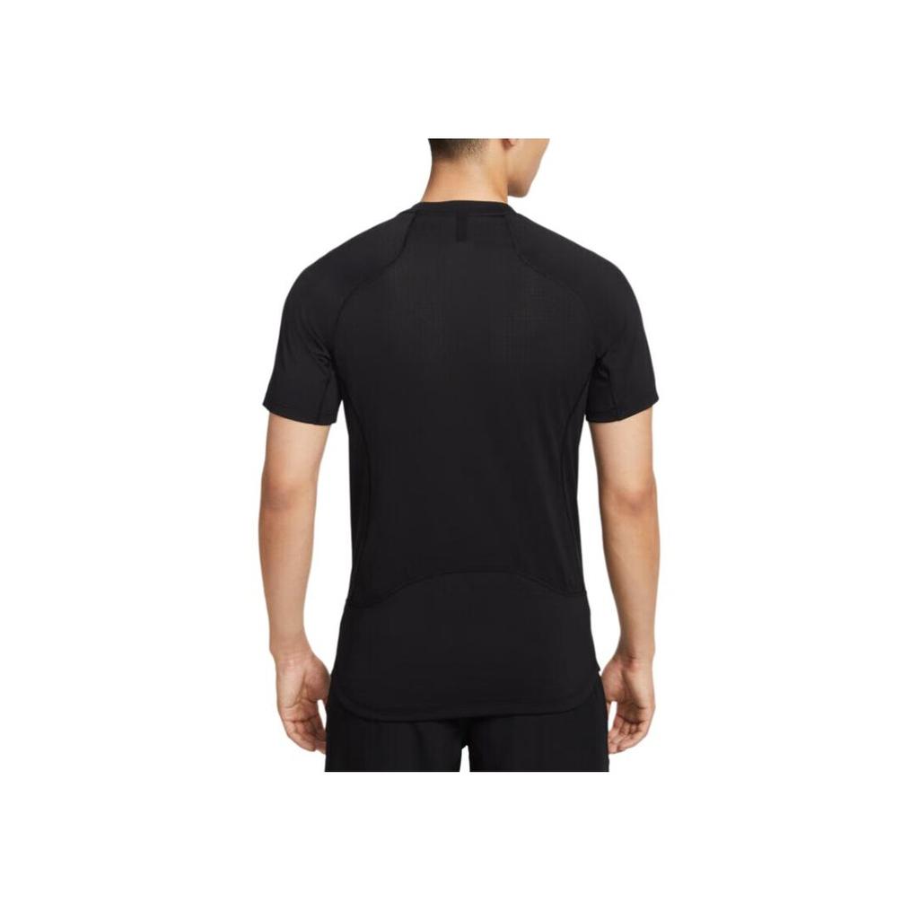 Nike Pro As Np Df Npt Ss Топ с круглым вырезом Модный Мягкий Универсальный Футболка с коротким рукавом Мужские топы HV0410010