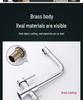 Rotatable Brass Kitchen Faucet: 3-in-1 Hot & Cold Water Purification with Splash-Proof Design