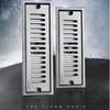 Shower drain 304 stainless steel shower floor drain long Linear drainage drain for hotel bathroom kitchen floor