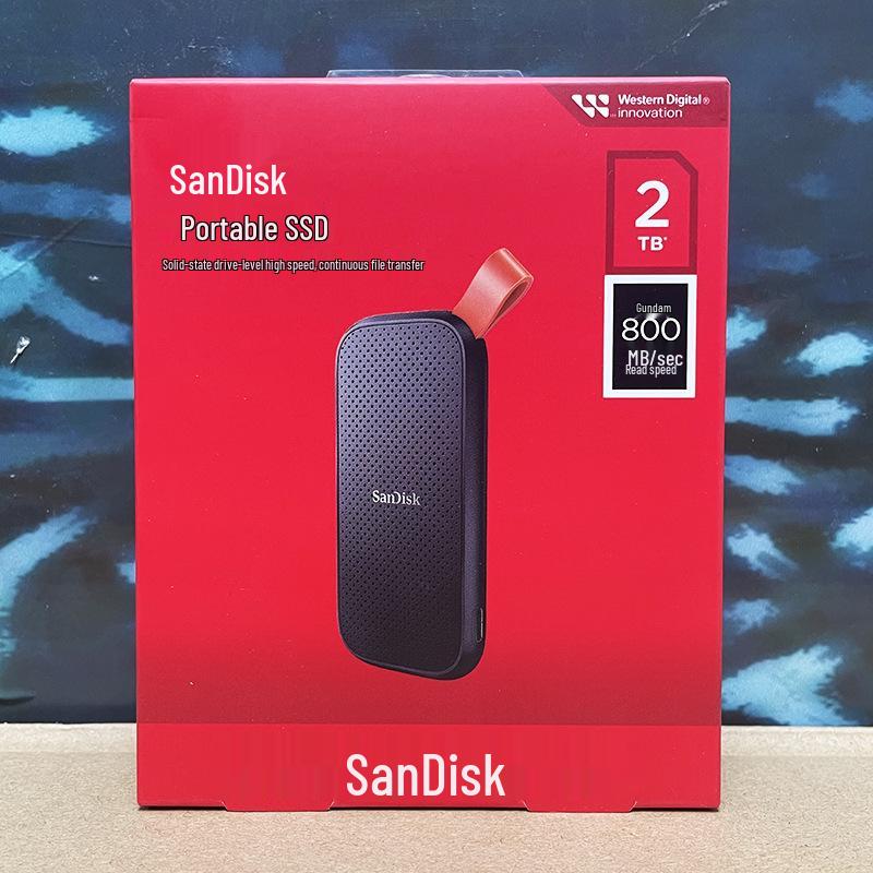 SanDisk E30 Portable SSD (480GB, 1TB, 2TB) High-Speed USB 3.1 Mini Drive for Phones & Computers