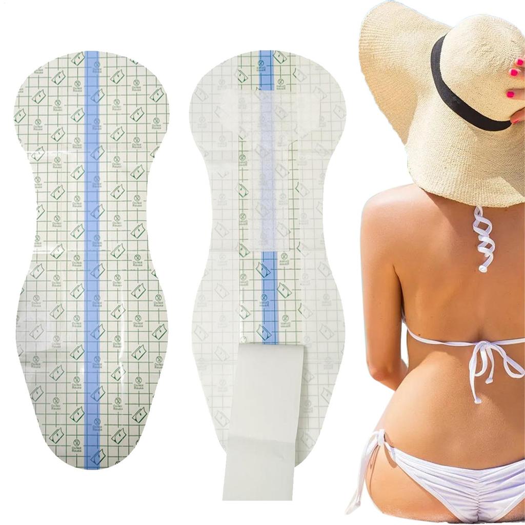 Водонепроницаемая ежедневная прокладка для плавания PU прозрачные защитные гигиенические прокладки ультратонкая наклейка для купальника приватная ежедневная прокладка для плавания