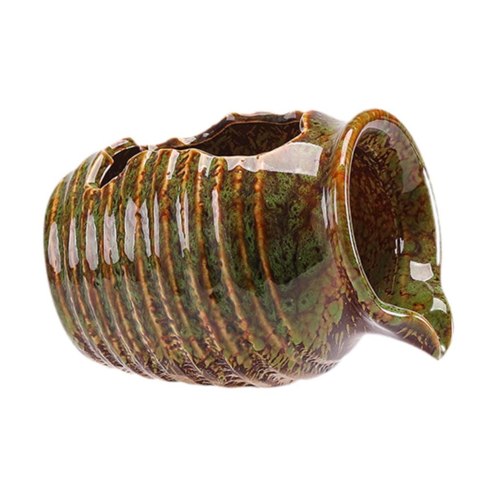 Circulating Water Clay Pot Ceramics Betta Cave Desktop Water Fountain Jar