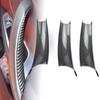 ABS Car Interior Door Pull Handle Cover RHD Carbon Fiber Look for BMW X5 E70 LCI E71 E72 Hybrid X6 30dX 35iX 40dX 40iX 50iX