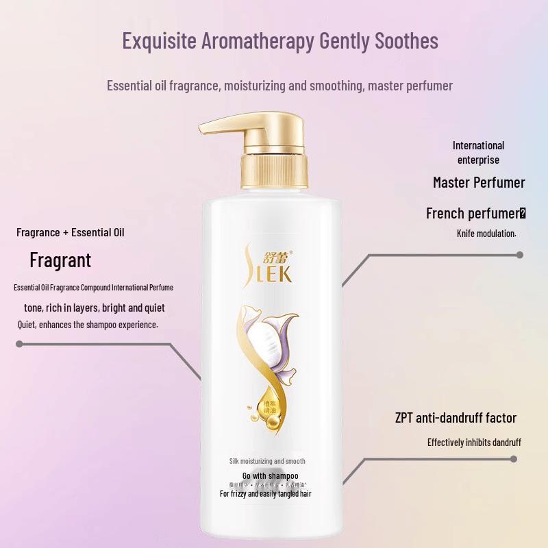 Slek Moisturizing Silk Anti-Dandruff Shampoo