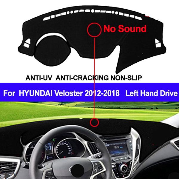 Чехол на приборную панель автомобиля, солнцезащитный коврик для Hyundai Veloster 2012 2013 2014 2015 2016 2017 2018 без звука