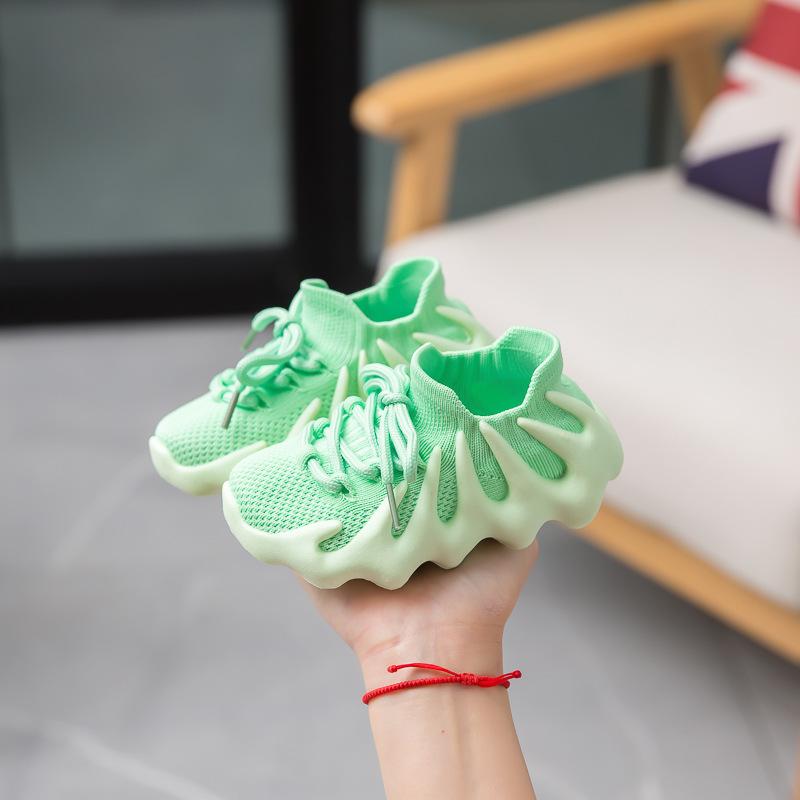 Boys Octopus Coconut Shoes Mesh Breathable Girls Daddy Shoes Autumn New Kids Sneakers Versatile Baby Girl Shoes