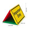 3D Printed Traffic Light Desk Sign Made Of PLA Plastic For Office Use