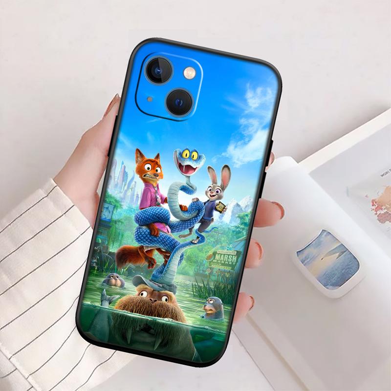 Zootopia Disney Новый высококачественный чехол-ракушка для Redmi Note 10 11 12 Pro Max 10S 10C 10T 11A 11S 12S 12C