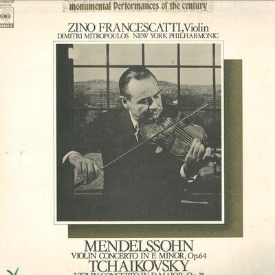 LP Пластинка ЗИНО ФРАНСКАТТИ(СКРИПКА)/ДМИТРИЙ М - Мендельсон/Концерт для скрипки ми минор SOCU56 CBS/SONY Япония Классика Б/У