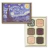 Тени для век MilleFee Painting (08 Звездная ночь) Палитра Ван Гог Бордовый