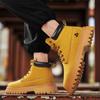 New Fashion Autumn And Winter Men's High Top Martin Boots Students Male Boys Trending Soft Sole Work Shoes Labor Protection Martin Sneakers