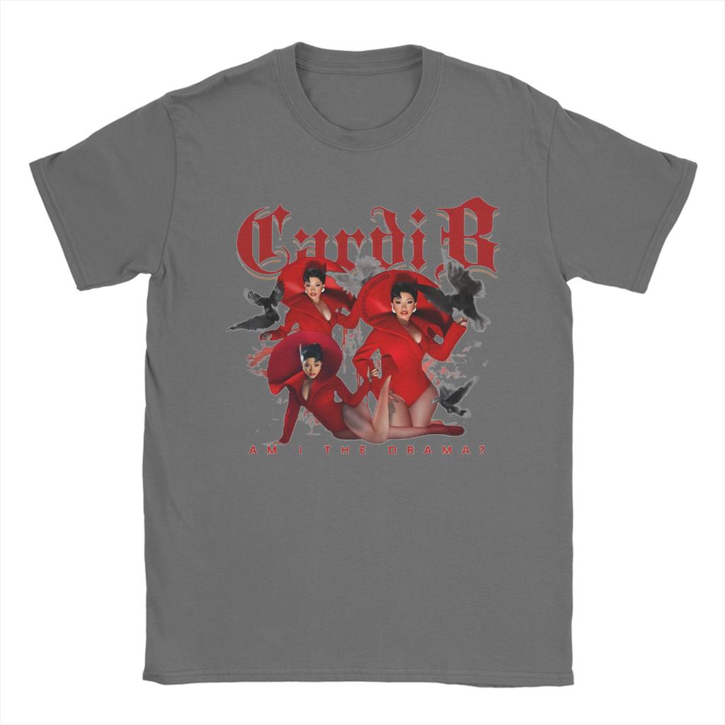 Cardi B Am I The Drama 2026 Art T Shirt for Unisex 100 Cotton Fun TShirt Crew Neck Tees Short Sleeve Clothes 6XL
