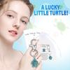 30 шт. брелок для ключей в виде черепахи, маленькая счастливая черепаха, позитивные вдохновляющие металлические брелоки в виде черепахи с карточкой и сумкой на шнурке для выражения признательности сотрудникам