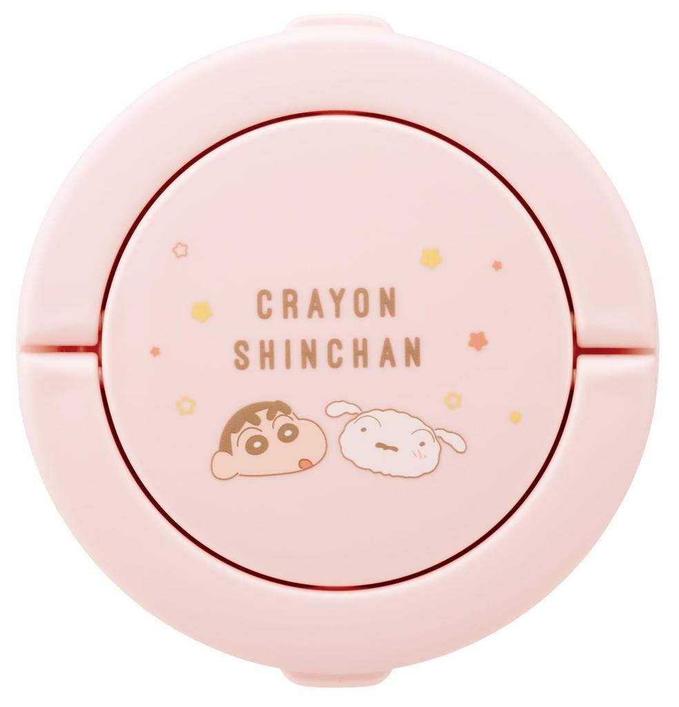 Skater Изолированный ланч с раскладным стаканом-звездой для пастели, 540 мл, ручка, антибактериальный, дизайн Shin-chan, LDNO6AG-A