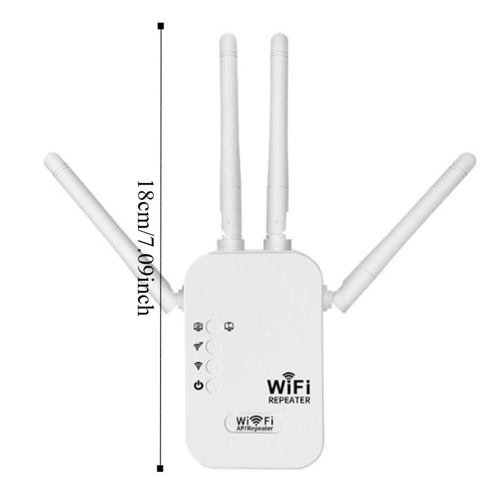 Черный WiFi-усилитель-маршрутизатор 300 Мбит/с Беспроводной усилитель Wi-Fi сигнала 2,4 ГГц EU WIFI-повторитель для ноутбука