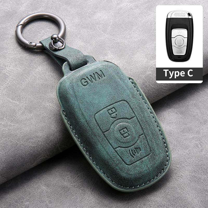 For Haval To Genesis Car Smart Key Case Cover Key Pack Remote Protection Sleeve Buckle Rope Special Accessories Multi Styles