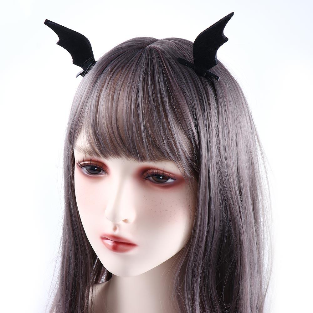 1 Pair Women Dress-up Gift Halloween Baby Girls Hair Clips Hairpins Hair Accessories Bat Wings