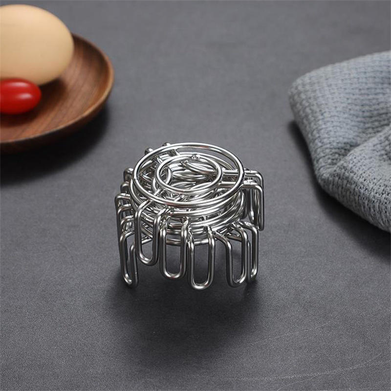 Kitchen Mini Round Steamer Cooling Rack Trivet Multi-Functional Pot Pan Cooking Stand for Outdoor Camping Picnic