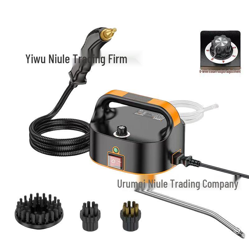 Пароочиститель высокого давления с 6 уровнями регулировки давления и температурой 4,5 бар.