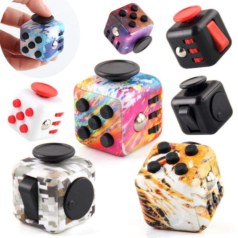 Fidget Anti Stress Relief Toys Decompression Dice Game for Adult Children Interesting Antistress Funny Gift Finger Movement Toy