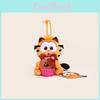 Garfield Cactus Cat Dessert Macaron Odie Potted Plush Keychain Exquisite Gift