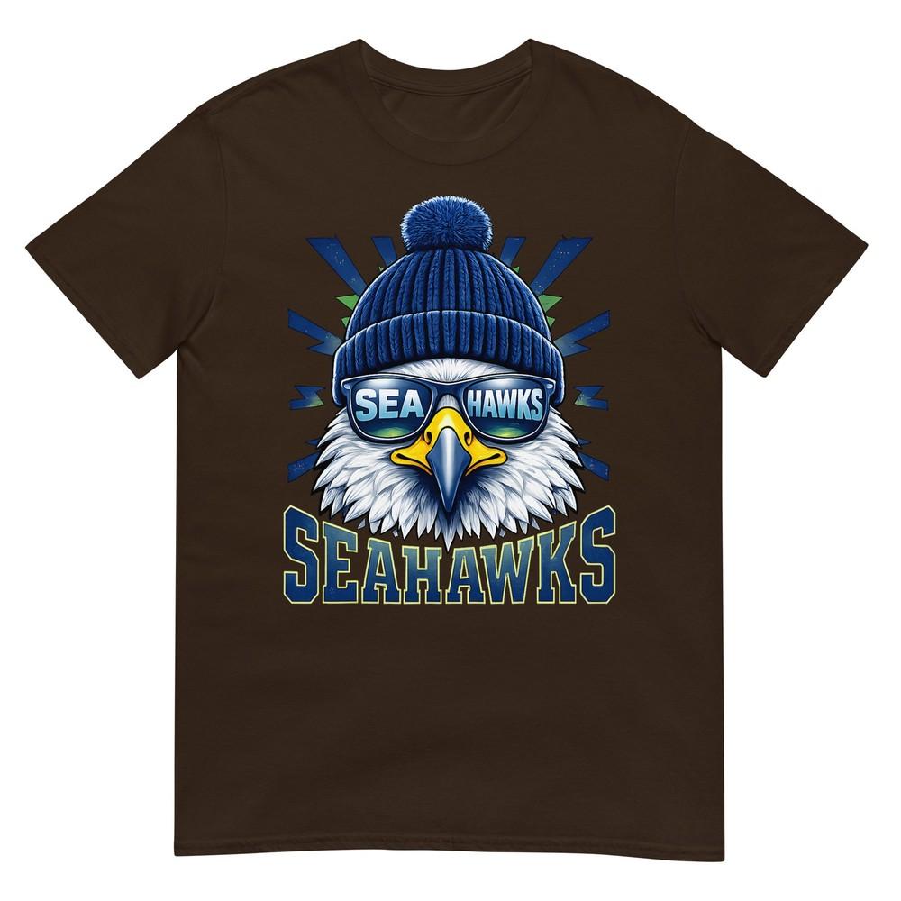 Vintage Cool Face Sea Hawk With Sunglasses Unisex Unisex Tees TShirt