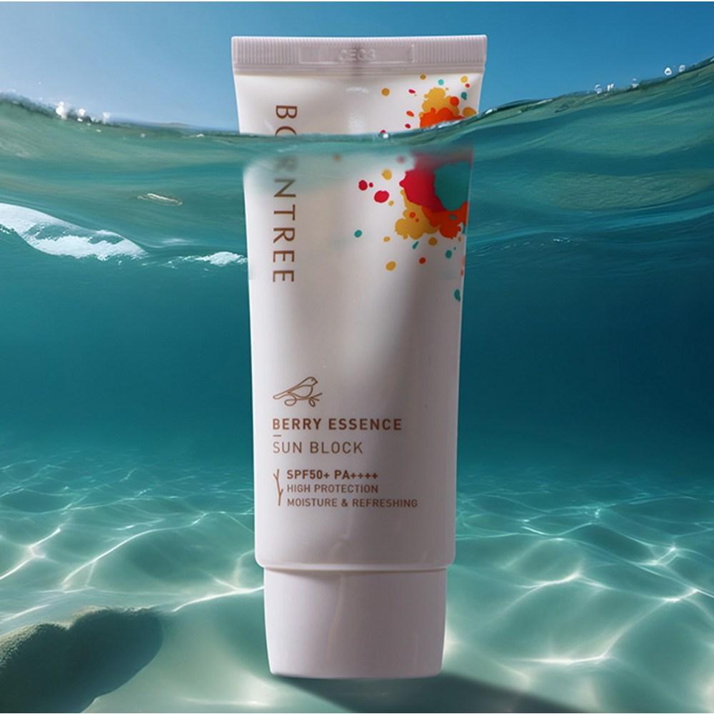 Bontree Солнцезащитный крем Berry Essence SPF50+ PA++++, 50 мл, 8 штук