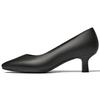 Clarks Kyla 50 Насос Без Застежки Мягкие Высокие Каблуки Женские туфли на каблуке Черный 261849024