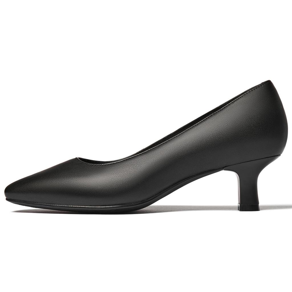 Clarks Kyla 50 Насос Без Застежки Мягкие Высокие Каблуки Женские туфли на каблуке Черный 261849024