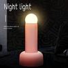 USB Rechargeable Night Light - Creative Stick Lamp for Bedroom/Desktop, Christmas/Birthday Gift