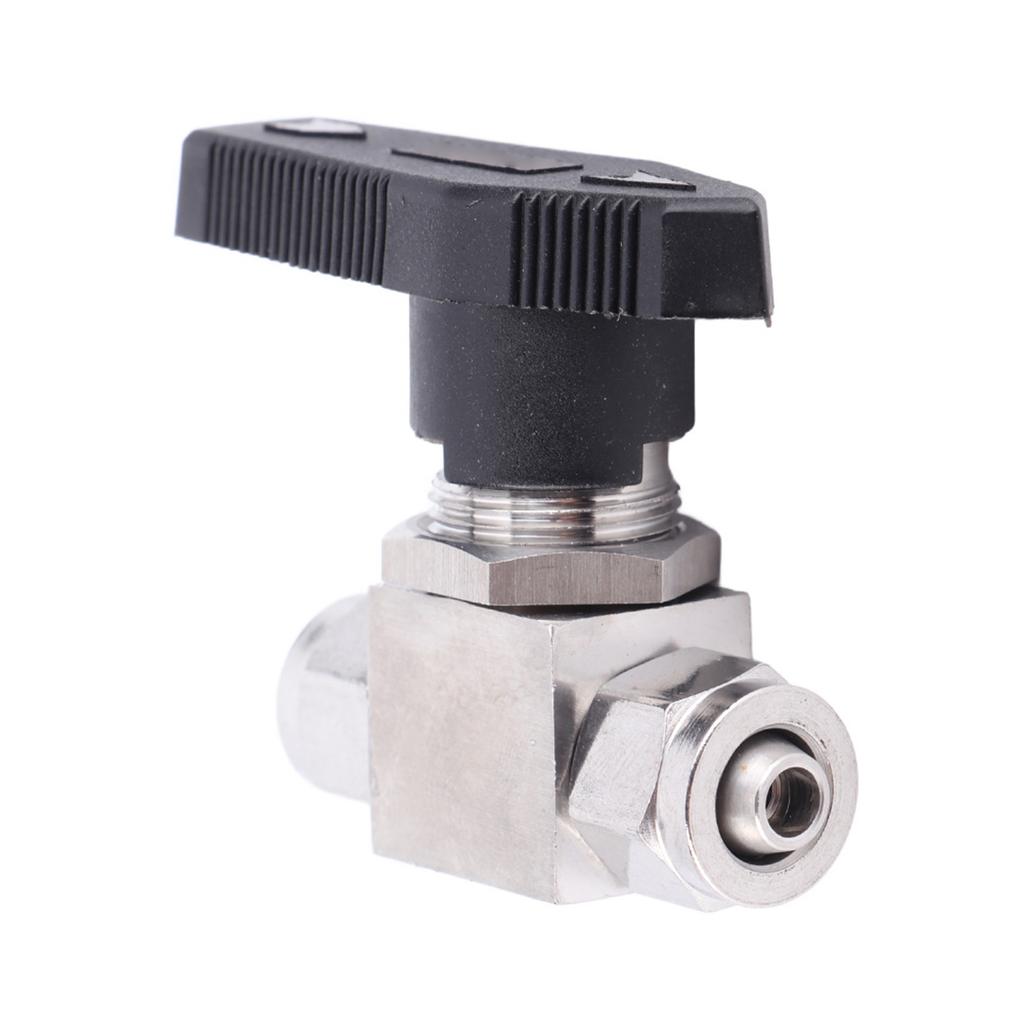 Прямой шаровой кран из нержавеющей стали 304, быстроповоротный шаровой кран для воды, воздуха, трубы(8 X 6мм )