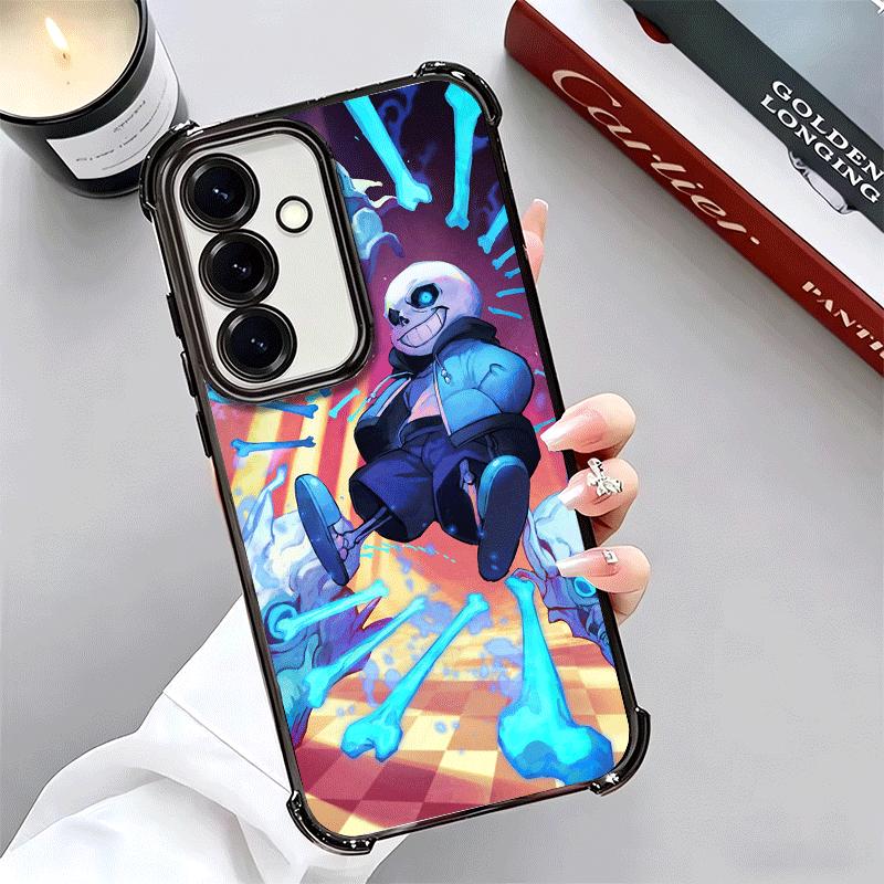 Мягкий чехол для телефона U-Undertale S-Sans для Samsung A17 A27 A07 A37 A57 A16 A56 A15 A55 A14 A54 A13 A53 A26 A36 A25 A35 A24 A34 A23 A