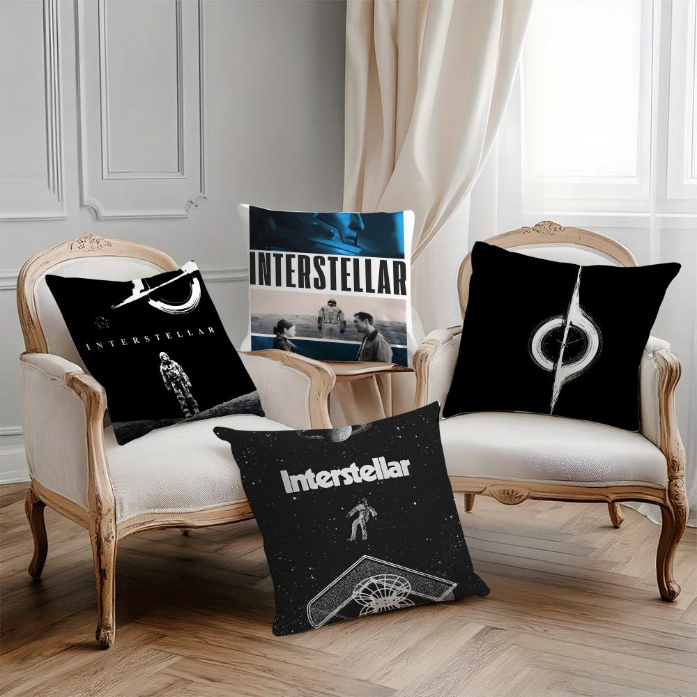 Movie IInterstellar Cool Pillow Case Printing Pillowcase Living Room Sofa Cushion Cover Bedroom Room Decor