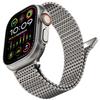 Magnetic Stainless Steel Strap for Apple Watch Band 45mm 44mm 49mm 42mm Metal Belt Bracelet IWatch Series 9 8 7 6 3 5 Se Ultra 2