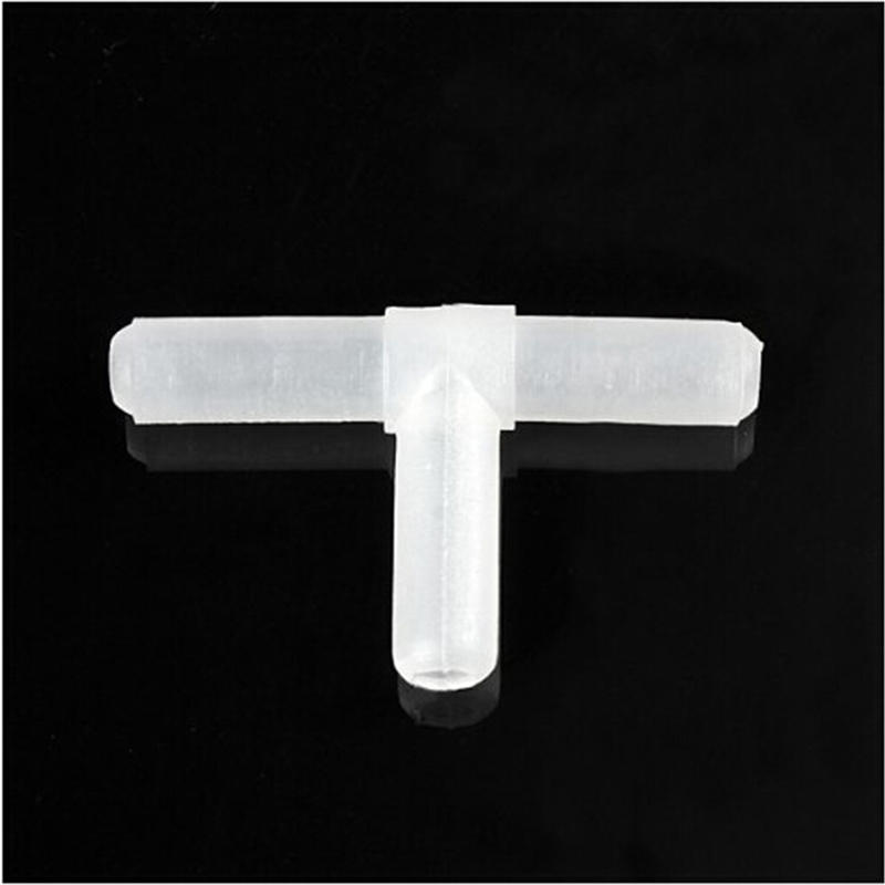 10 Pcsplastic Tee’S / "T" 3-Way Aquarium Air Pump Line Tubing Joints Connectors